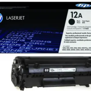 HP 12A Black LaserJet Toner Cartridge - Q2612