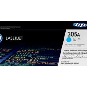 HP 305A Cyan LaserJet Toner Cartridge (CE411A)