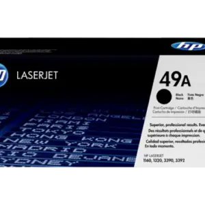 HP 49A Black Original LaserJet Toner Cartridge (Q5949A)