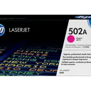 HP 502A Magenta Original LaserJet Toner Cartridge (Q6473A)