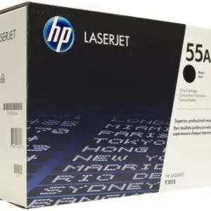 HP 55A Black LaserJet Toner Cartridge CE255A
