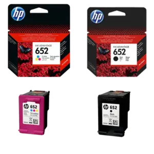 HP 652 Ink Cartridges Set (Black/Color)