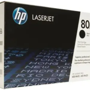 HP 80A Laserjet Black Toner Print Cartridge - CF280A