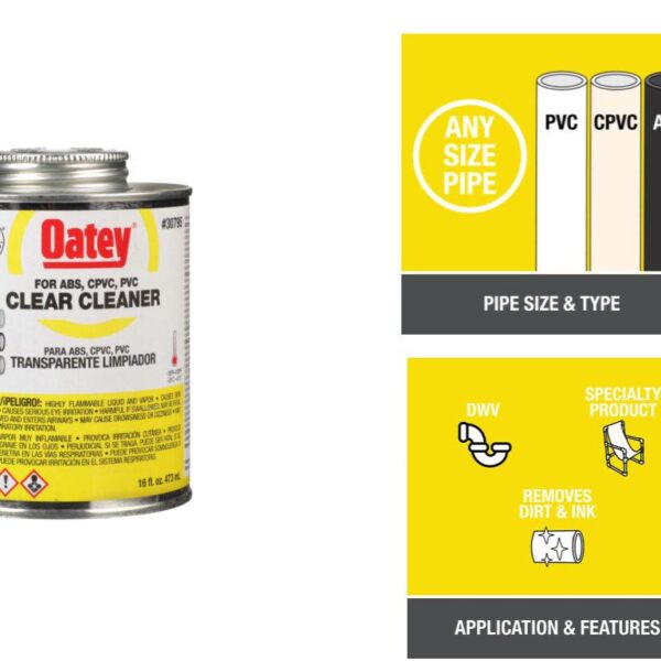 Free Clogged Drains: Oatey Clear Pipe Cleaner (16 oz)
