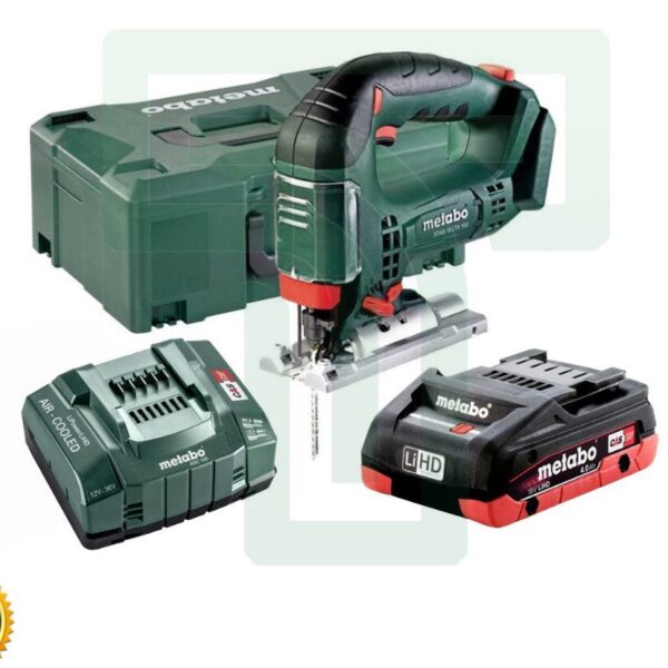 Metabo 18V 4.0Ah Cordless Jigsaw : Effortless Cutting & Long-Lasting Power