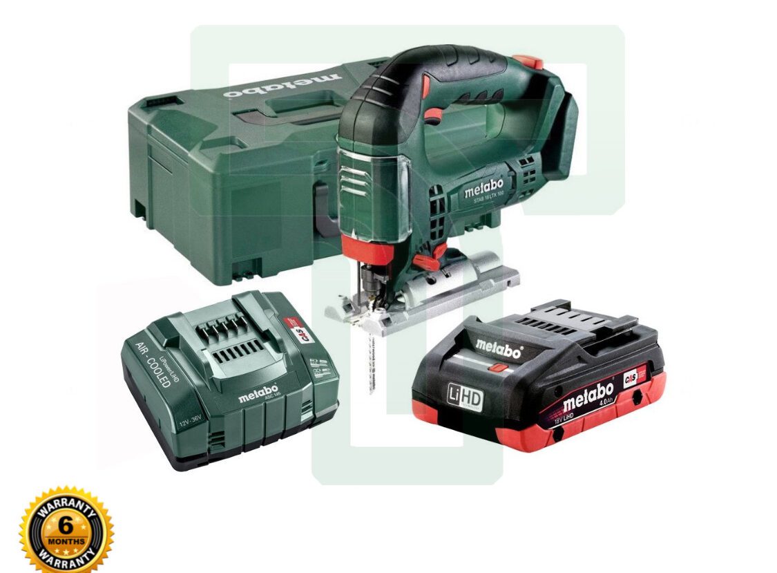 IBYR8990-e1666481083379.jpeg Metabo 18V 4.0Ah Cordless Jigsaw : Effortless Cutting & Long-Lasting Power - Image 1