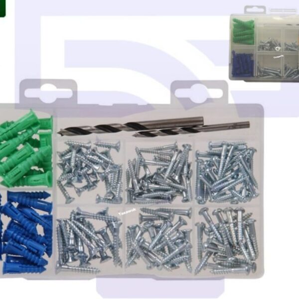 Wood Screws and Drill Kit 6