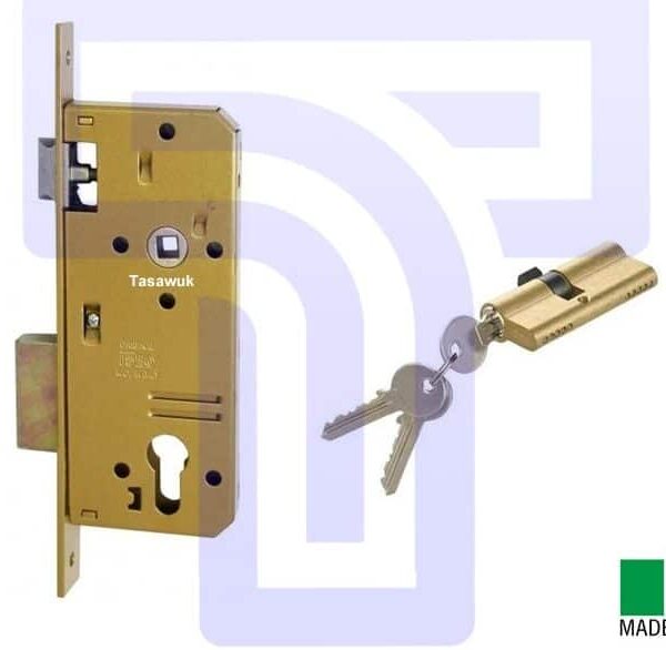 Yale Lockbody With Cylinder - Wooden Doors