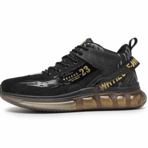 Trot Mens Shoes with Laces Black Size 44