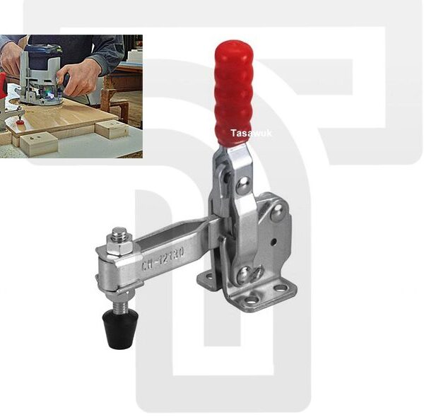 Vertical Toggle Clamp, holding capacity : 227 KG