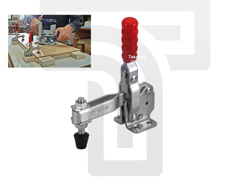 IMG_0015-e1660810701300.jpg Vertical Toggle Clamp, holding capacity : 227 KG - Image 1