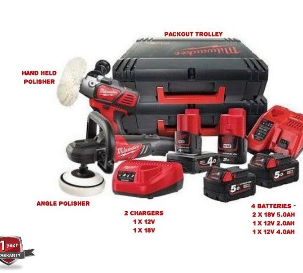 Milwaukee M18 Polisher Kit
