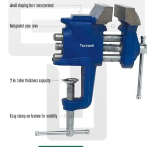Clamp on Vise , Size : 3" (7cm)