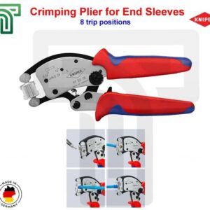 Crimping plier for End sleeves
