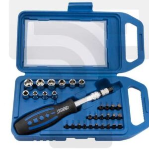 Draper 31pc Flex Shaft Driver Set: Reach Tight Spaces & Handle Diverse Jobs