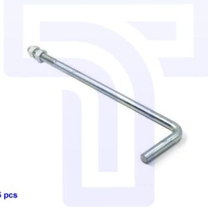 Galvanized L - Bolt with Nuts