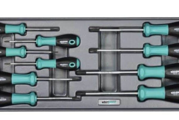 Whirlpower 10-Piece Screwdriver Set: Tackle Diverse Screw Jobs Efficiently