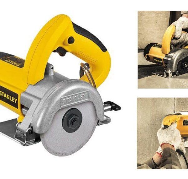 Precise Stone Cutting with the Stanley Electric Marble Cutter (4.5" Blade)