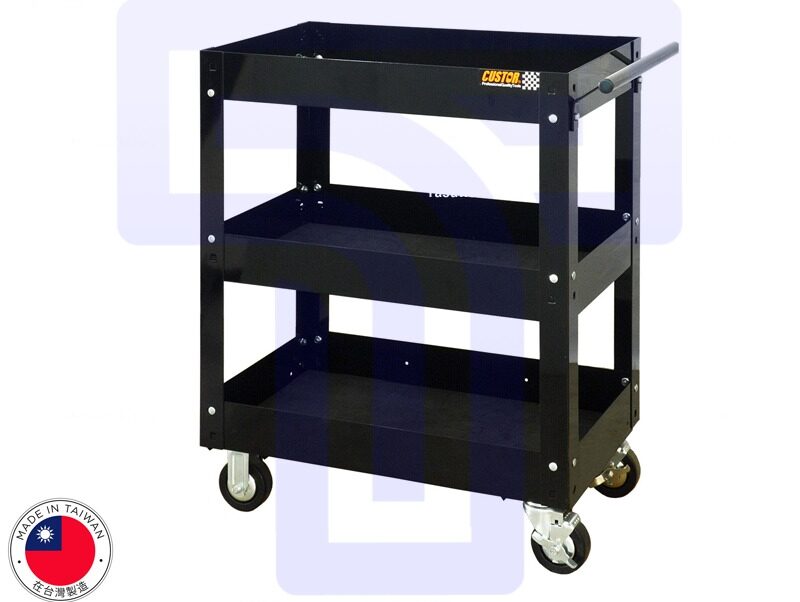 IMG_0368-e1665260793955.jpg CUSTOR 3 Shelf Trolley: Efficient Storage and Organization for Your Workplace - Image 1