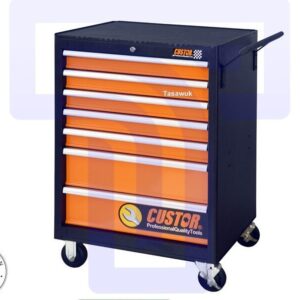 CUSTOR 7 Drawer Tool Trolley: Enhance Your Workshop Organization