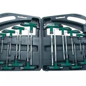 16pc T-Handle Wrench Set: Leverage & Comfort for Tight Spaces