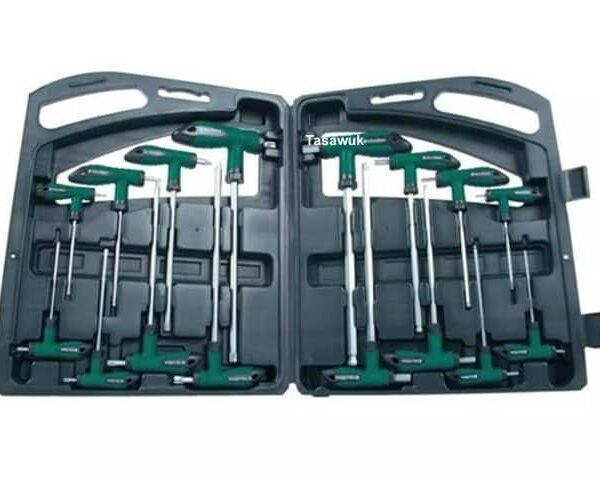 16pc T-Handle Wrench Set: Leverage & Comfort for Tight Spaces