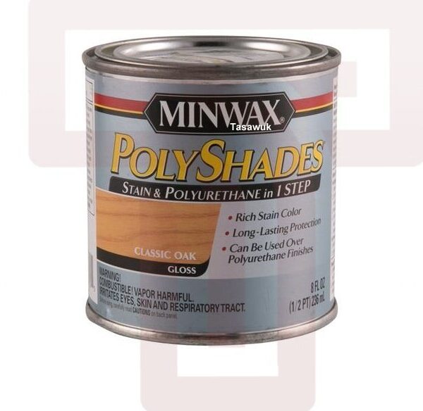 Stain and Polyurethane in 1