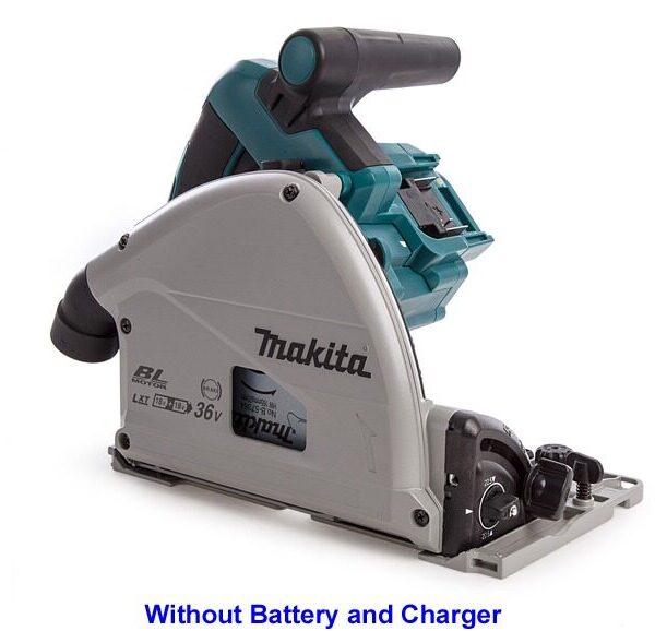 Makita 165mm Cordless Plunge Saw : Effortless Plunge Cuts & Cordless Freedom