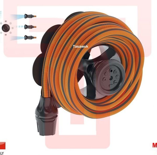 Claber Springy Expandable Hose - Effortless Watering, Compact Storage