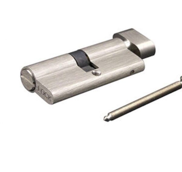 Bathroom Cylinder Without Key - 60mm