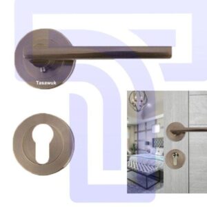 Zinc Alloy Rosette Handle
