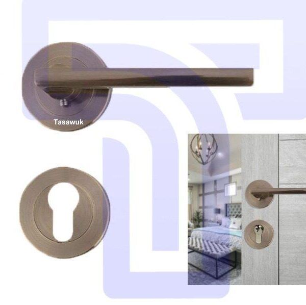 Zinc Alloy Rosette Handle