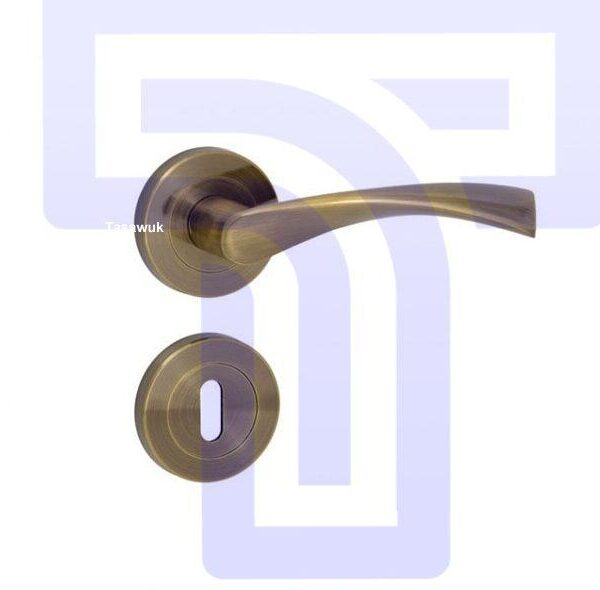 Zinc Alloy Rosette Handle