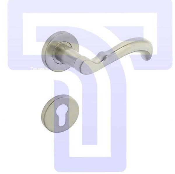 Zinc Alloy Rosette Handle