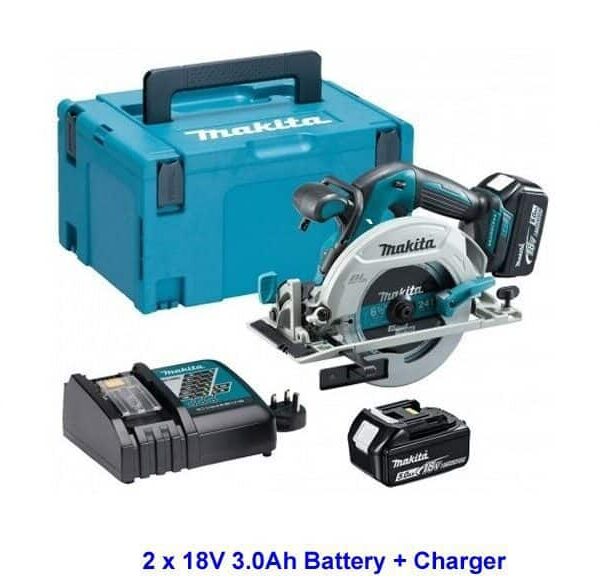 Makita 165mm Cordless Circular Saw: Precise Wood Cutting