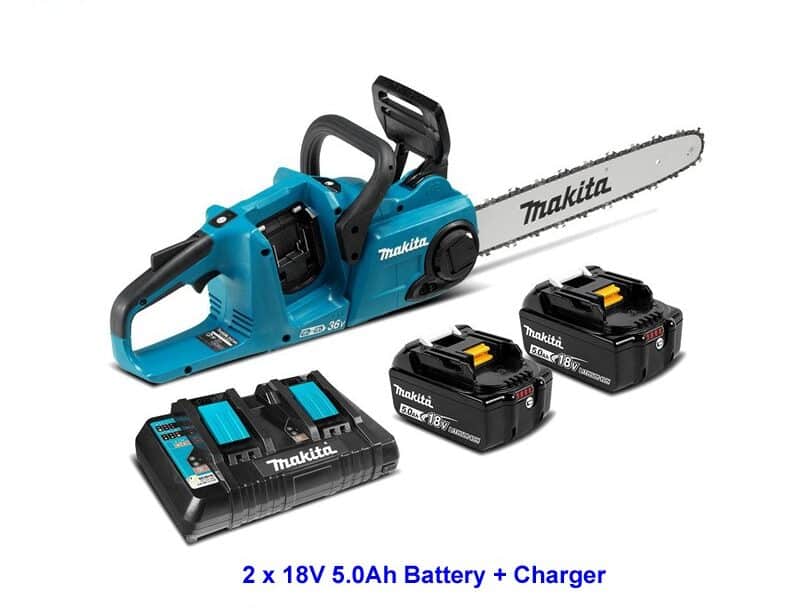 IMG_0632-e1666560981555.jpg Makita 16" Cordless Chainsaw (Body Only) : Effortless Cutting & Maneuverability - Image 1