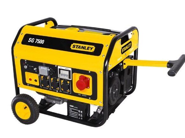 Power Up to 7500W with Stanley: Gasoline Generator