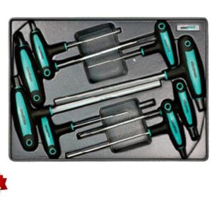 Whirlpower 8pc T-Handle Hex Screwdriver Set: Get Leverage & Comfort