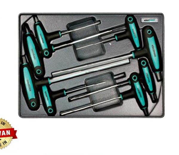 Whirlpower 8pc T-Handle Hex Screwdriver Set: Get Leverage & Comfort