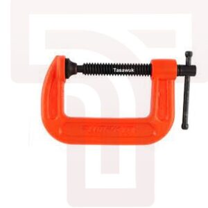 Heavy Duty C-Clamp, Size : 8"