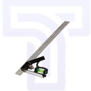 STAINLESS STEEL COMBINATION RULLER 12"