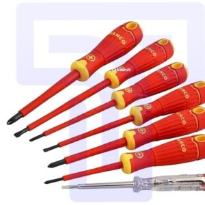 Bahco 7pc Philips Screwdriver Kit: Tackle Cross-Head Screws Efficiently