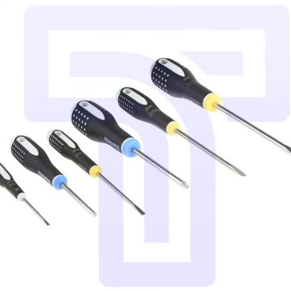 BAHCO 6pc Stainless Steel Screwdriver Set: Rust-Resistant & Durable