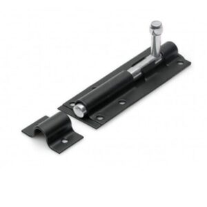 Premium 4" Black Tower Bolt for Reliable Door Locking