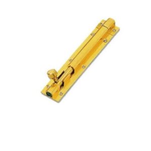 Reliable 3" Golden Tower Bolt for Enhanced Door Security