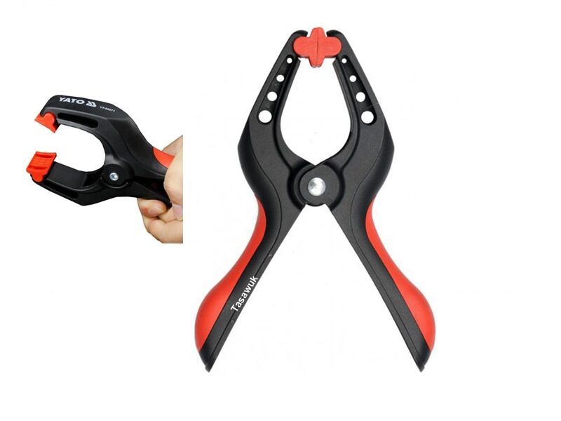 IMG_1254-e1661608503844.jpg Heavy Duty Spring Clamp, Size : 8", Qty - 2 pcs - Image 1