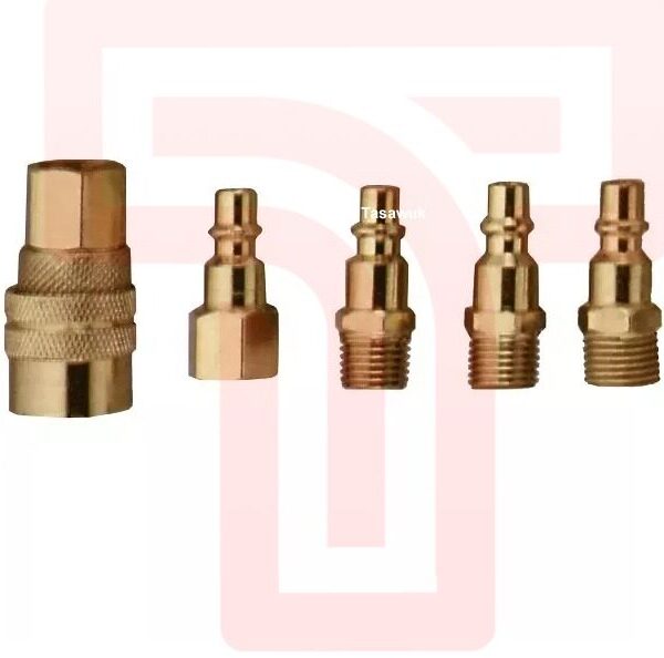 Brass Quick Coupler Set