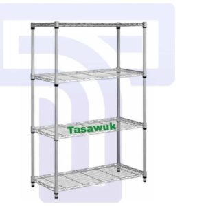 YL-01-4PC Wire Shelf Grey