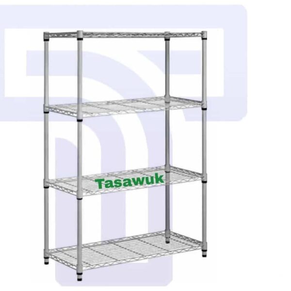 YL-01-4PC Wire Shelf Grey