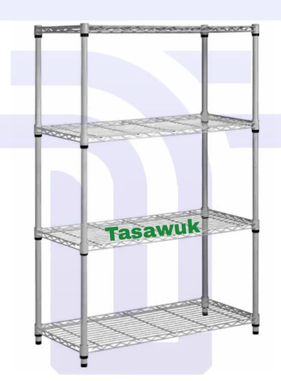 IMG_1346-e1662813770868.jpg 4 Level Chrome Wire Shelf 60 x 150 cm - Image 1